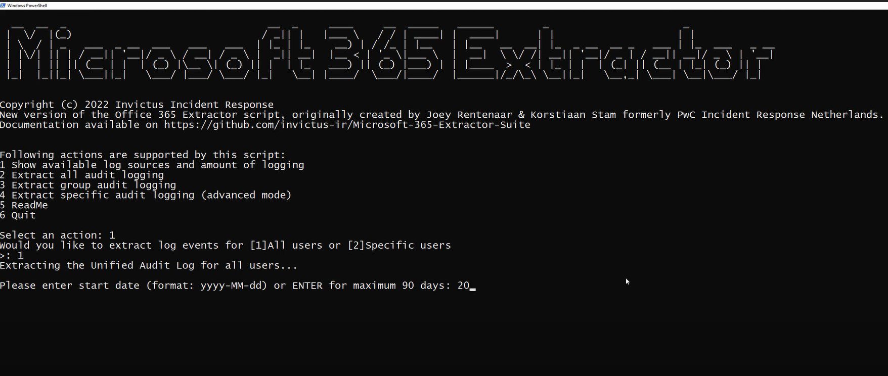 Microsoft 365 Extractor Suite: Microsoft 365 統合監査ログの完全で信頼性の高い取得 ...
